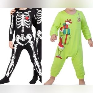 VGUC- Lot of 2 Holiday 3-6 Month Infant Onesies
